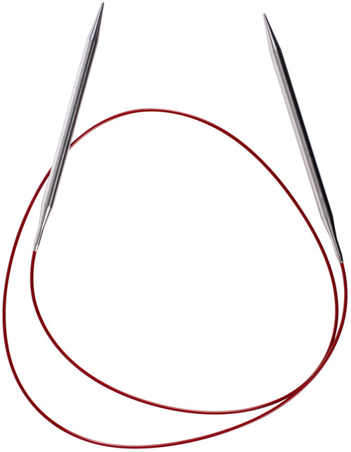 ChiaoGoo Red Lace Stainless Circular Knitting Needles 40"-Size 10/6mm 7040-10