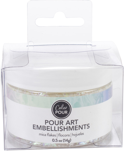 American Crafts Color Pour Mica Flakes-0.5oz - 348489 - 718813484893