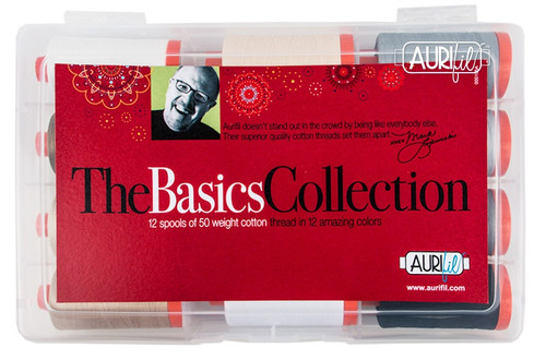 Aurifil Designer Thread Collection-The Basics Collection By Mark Lipinski - MLBC5012 - 80572521011488057252101148