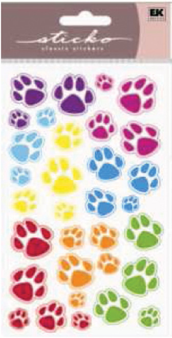 3 Pack - Sticko Dimensional Stickers-Animal Tracks - E5220028 - 015586866117 3 Pack - Sticko Dimensional Stickers-Animal Tracks - E5220028 - 015586866117