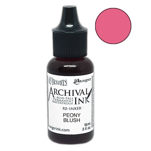 Dyan Reaveley Dylusions Archival Reinkers-Peony Blush - 5A0024LJ-1H5RR - 789541092209