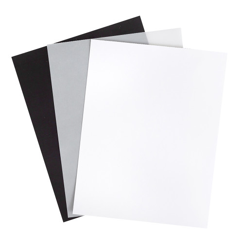 Heidi Swapp Minc Surface Pad 8.5"X11" 9/Pkg-Assorted Surfaces - HS315288
