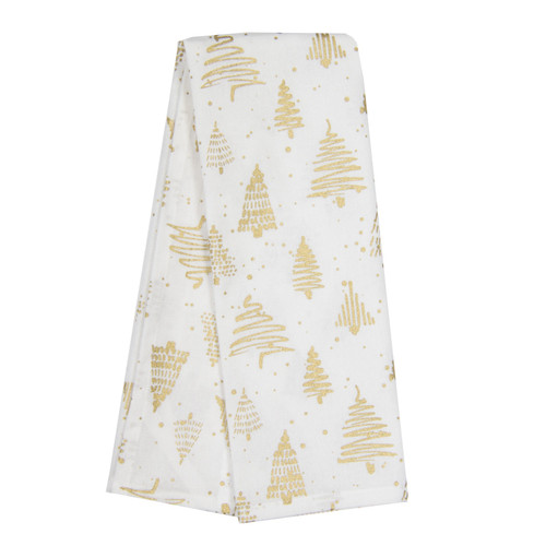3 Pack - Dunroven House Printed White Tea Towel 20"X28"-Neutral Trees - 5A0031WZ-1H3JJ - 875025004919