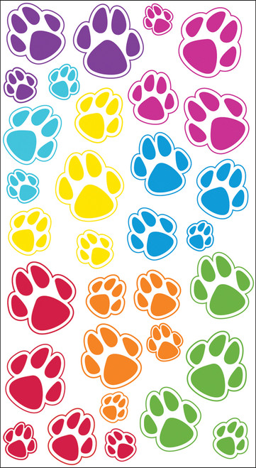 Sticko Dimensional Stickers-Animal Tracks E5220028