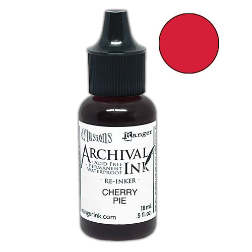 3 Pack - Dyan Reaveley Dylusions Archival Reinkers-Cherry Pie - 5A0024LJ-1H5RK - 789541092117