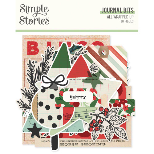 3 Pack - All Wrapped Up Bits & Pieces Die-Cuts-Journal - 5A0034TZ-1H6DK - 810191520450