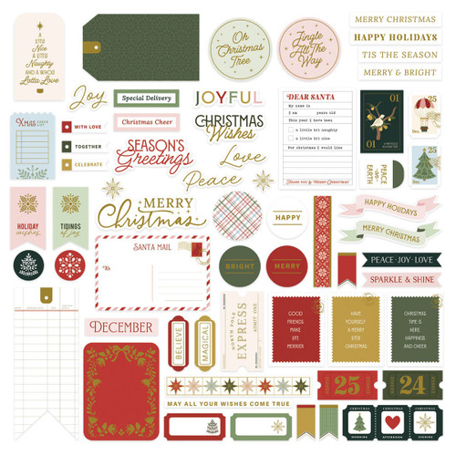 3 Pack Spellbinders Die Cuts From Merry Moments-Sentiments 5A00352K-1H6LG