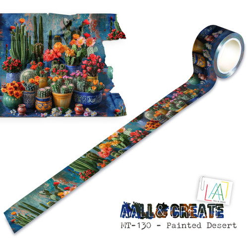 3 Pack - AALL And Create Layer-It-Up Washi Tape-Painted Desert - 5A0034ZF-1H6HG - 5060979168540