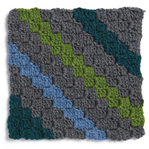 3 Pack - Red Heart All In One Quilt Motif Yarn-Cherished - 5A002X8M-1GY6B