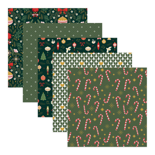 3 Pack Spellbinders Paper Pad 6"X6"-Merry Moments 5A00351K-1H6L4