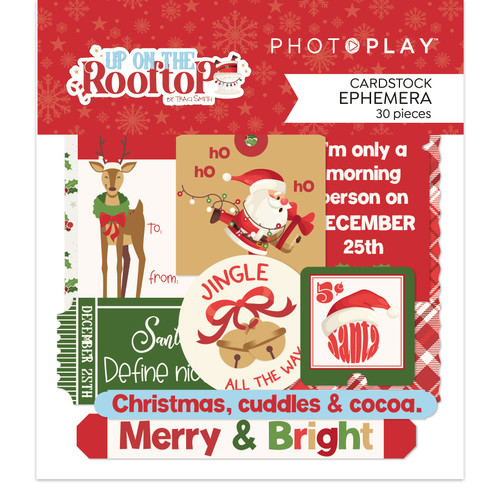 3 Pack - PhotoPlay Ephemera Cardstock Die-Cuts-Up On The Rooftop - 5A0034MC-1H69K - 709388351024
