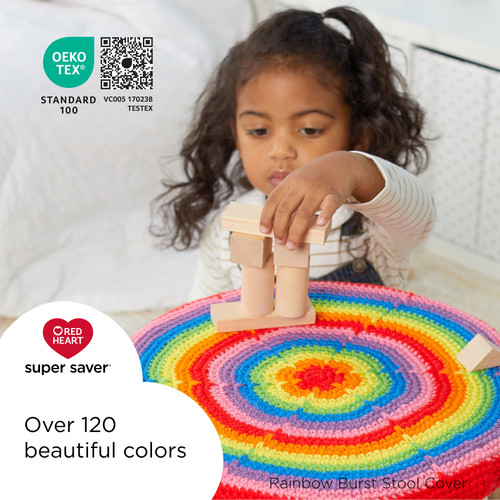 8 Pack - Red Heart Super Saver Yarn 3 Pack-Primary Stripes - 5A002K8J-1GLQG