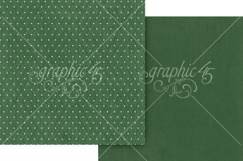 15 Pack Deck The Halls Double-Sided Cardstock 12"X12"-Holly Green 5A00350C-1H6JQ - 810070167998