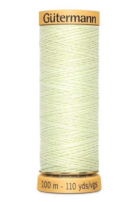 5 Pack - Gutermann Natural Cotton Thread 110yd-Barely Green - 103C-9020 - 077780011649
