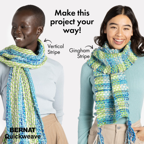 24 Pack - Bernat Scarf Weaving Kit-Aqua Twist - 5A002LQZ-1GNCF 24 Pack - Bernat Scarf Weaving Kit-Aqua Twist - 5A002LQZ-1GNCF