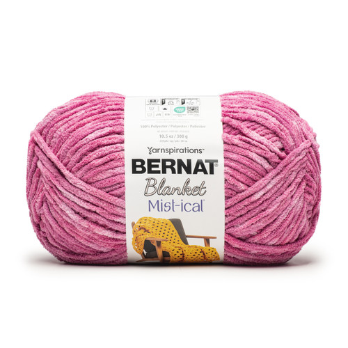 12 Pack - Bernat Blanket Mist-Ical Yarn 2 Pack-Phlox - 5A002LPM-1GNDG