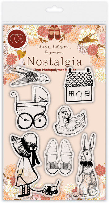 Craft Consortium Photopolymer Stamp set-Nostalgia - 5A00358P-1H6MB - 5060921933189