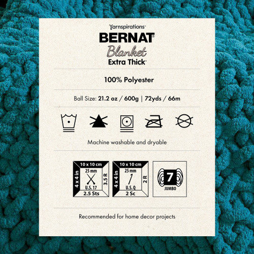 12 Pack Bernat Blanket Extra Thick 600g-Rusted 5A002LRH-1GNFY