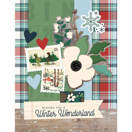 Simple Stories Simple Cards Card Kit-Simple Vintage Flannel Season - 5A0034XL-1H6GH Simple Stories Simple Cards Card Kit-Simple Vintage Flannel Season - 5A0034XL-1H6GH
