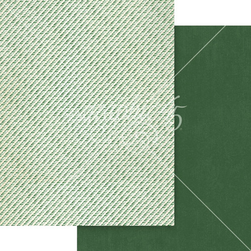 Graphic 45 Patterns & Solids Collection Pack 8.5"X11"-Deck The Halls - 5A003506-1H6J5