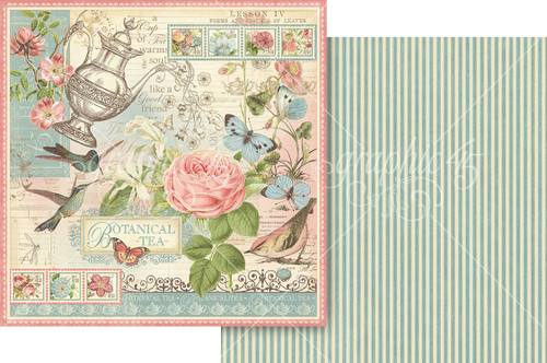 Graphic 45 Keepsake Edition Kit-Botanical Tea - 5A003513-1H6JC