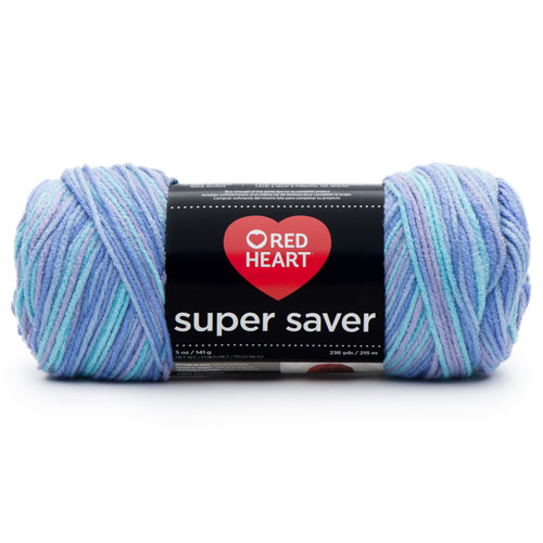8 Pack - Red Heart Super Saver Yarn 3 Pack-Ocean - 5A002K80-1GLPT