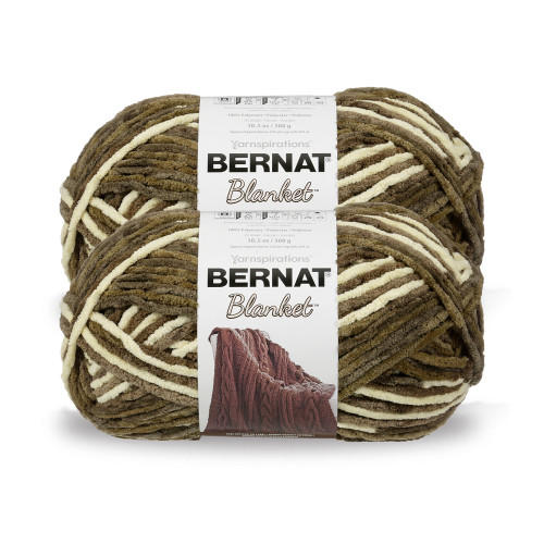 12 Pack - Bernat Blanket Big Ball Yarn 2 Pack-Gathering Moss - 5A002K6V-1GLQ4 - 726465300713 12 Pack - Bernat Blanket Big Ball Yarn 2 Pack-Gathering Moss - 5A002K6V-1GLQ4 - 726465300713