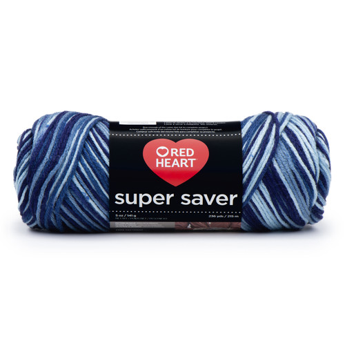 8 Pack - Red Heart Super Saver Yarn 3 Pack-Shaded Dusk - 5A002K8K-1GLNX