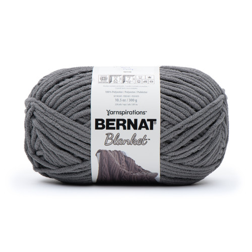 12 Pack - Bernat Blanket Big Ball Yarn 2 Pack-Dark Gray - 5A002K67-1GLP0 12 Pack - Bernat Blanket Big Ball Yarn 2 Pack-Dark Gray - 5A002K67-1GLP0
