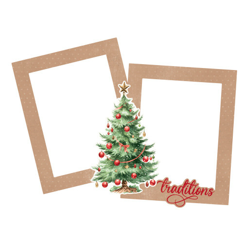 Simple Stories Chipboard Frames-Simple Vintage Believe - 5A0034WH-1H6BN