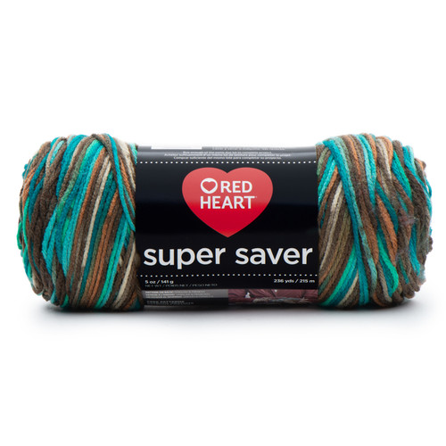 8 Pack - Red Heart Super Saver Yarn 3 Pack-Reef - 5A002K74-1GLQP