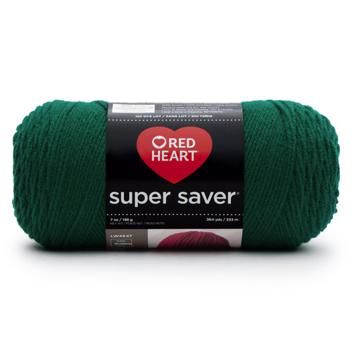 8 Pack - Red Heart Super Saver Yarn 3/Pack-Paddy Green - 5A00214H-1G4D3