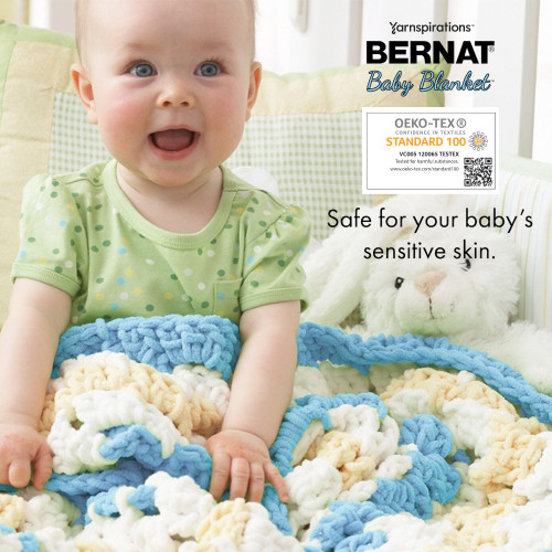 24 Pack - Bernat Baby Blanket Big Ball Yarn 1/Pack-Baby Lilac - 5A002158-1G4D8