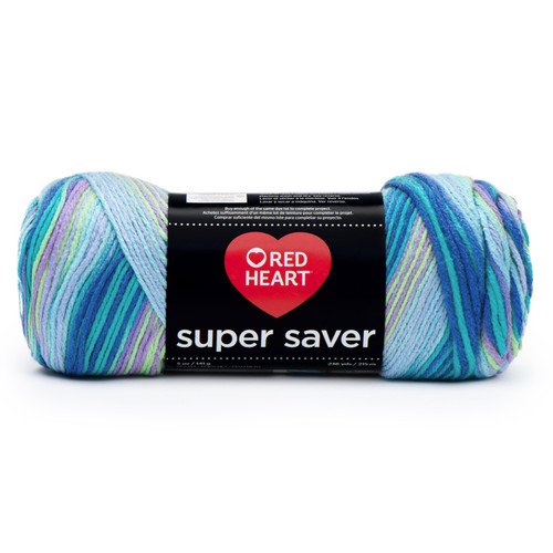 8 Pack - Red Heart Super Saver Yarn 3 Pack-Wildflower - 5A002K98-1GLRH
