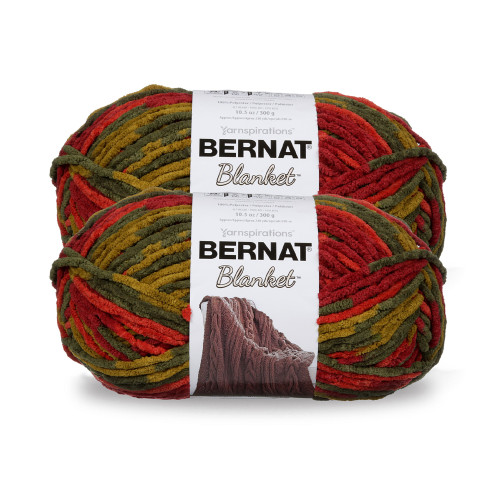 12 Pack - Bernat Blanket Big Ball Yarn 2 Pack-Harvest - 5A002K8F-1GLQT - 726465300843