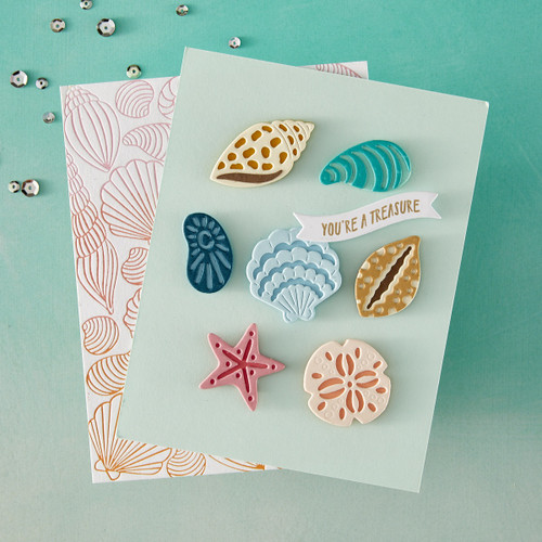 Hero Arts Die Set-Sophisticated Shells - 5A00352Z-1H6K4