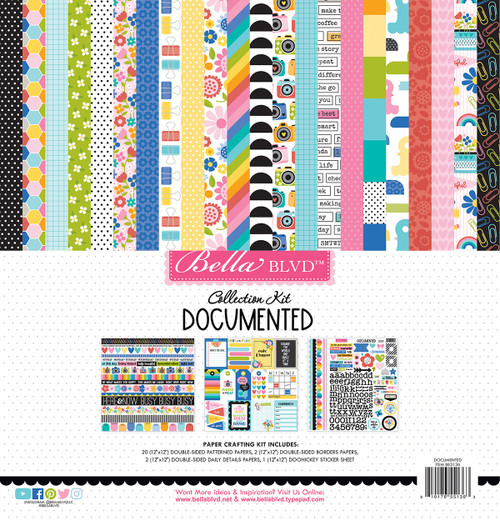 Bella Blvd Collection Kit 12"X12"-Documented - 5A0034KN-1H68C - 810176551363