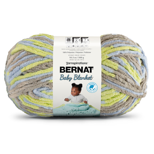 24 Pack - Bernat Baby Blanket Big Ball Yarn 1 Pack-Little Boy Dove - 5A002K7X-1GLQV - 726465300478 24 Pack - Bernat Baby Blanket Big Ball Yarn 1 Pack-Little Boy Dove - 5A002K7X-1GLQV - 726465300478