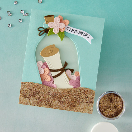 Hero Arts Die Set-Message In A Bottle - 5A00352N-1H6KM Hero Arts Die Set-Message In A Bottle - 5A00352N-1H6KM