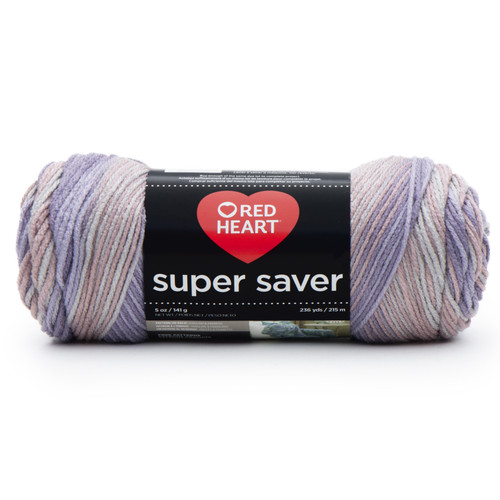 8 Pack - Red Heart Super Saver Yarn 3 Pack-Mulberry Mix - 5A002K89-1GLRK 8 Pack - Red Heart Super Saver Yarn 3 Pack-Mulberry Mix - 5A002K89-1GLRK