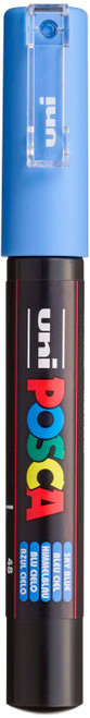POSCA 1M Paint Marker X-Fine Bullet Tip .7mm-Sky Blue - 5A00315G-1H2QZ