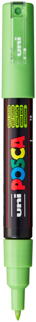 POSCA 1M Paint Marker X-Fine Bullet Tip .7mm-Apple Green - 5A00315G-1H2RV - 4902778249390