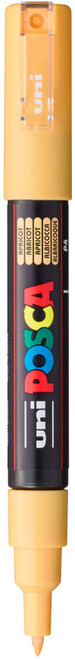 POSCA 1M Paint Marker X-Fine Bullet Tip .7mm-Apricot - 5A00315G-1H2SF - 4902778249345