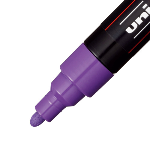 POSCA 5M Medium Bullet Tip 2.5mm Paint Marker 8/Pkg-Purple Shade - 5A00317M-1H3DG