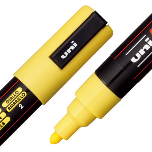 POSCA 5M Medium Bullet Tip 2.5mm Paint Marker 8/Pkg-Yellow Shade - 5A00317M-1H3DJ POSCA 5M Medium Bullet Tip 2.5mm Paint Marker 8/Pkg-Yellow Shade - 5A00317M-1H3DJ