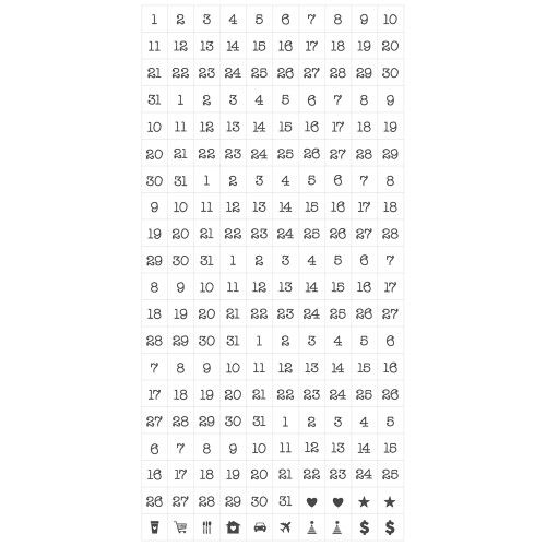 Simple Stories 12-Month Memory Calendar-Life In Photos - 5A0034T6-1H6BW Simple Stories 12-Month Memory Calendar-Life In Photos - 5A0034T6-1H6BW