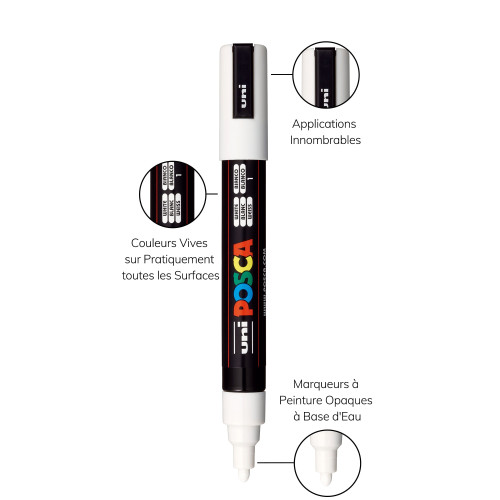 POSCA 5M Medium Bullet Tip 2.5mm Paint Marker-Grape Green - PC-5M-1H3DQ POSCA 5M Medium Bullet Tip 2.5mm Paint Marker-Grape Green - PC-5M-1H3DQ