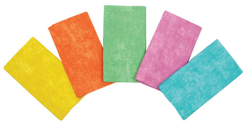 Fabric Editions Fabric Palette Assortment 18"X21" 5/Pkg-6 Designs - Textured 2 - 5A00343G-1H5T1