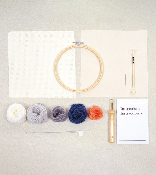 DMC Mindful Making Punch Needle Kit-Mountain Meditation - 5A0034FZ-1H63K
