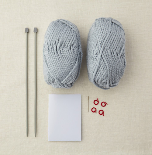 DMC Mindful Making Knit Kit-Rhythm Hat & Mitts 5A0034FN-1H63Q